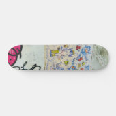 Graffiti Skateboard, Unique Wall Art スケートボード (横)
