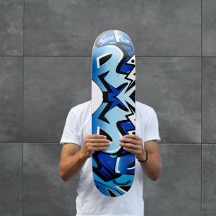Graffitiスケートボード | Zazzle JP