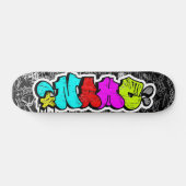 GRAFFITI SKATEBOARDSカスタム *以下のメールで注文! スケートボード (横)