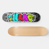 GRAFFITI SKATEBOARDSカスタム *以下のメールで注文! スケートボード (横)
