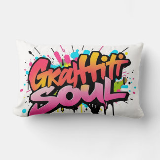 Graffiti Soul Pillow - Urban Street Art Hip Hop  ランバークッション