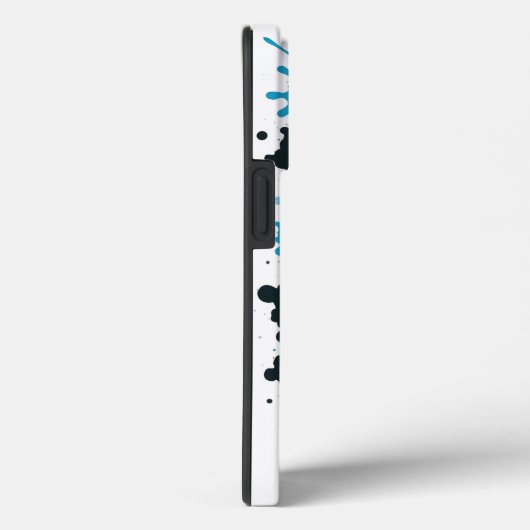 Graffiti Street Art – Coque iPhone Splash Bleu & N Case-Mate iPhoneケース (裏面 / 右)