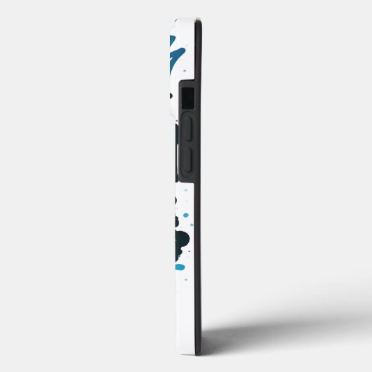 Graffiti Street Art – Coque iPhone Splash Bleu & N Case-Mate iPhoneケース (裏面 / 左)