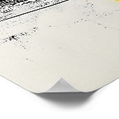 Graffiti Street Art Poster – Boy Reading Urban ポスター (角)