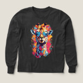 Graffiti Style Giraffe Portrait-58567 (デザイン正面)