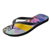 Graffiti Style High Top Shoes ビーチサンダル (アングル)