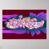 Graffiti-Style SICK ポスター (正面)