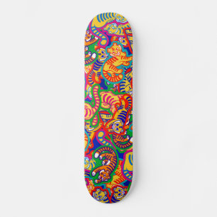 Graffiti Tiger Memphis Global Village Coffehouse スケートボード