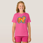 Graffiti Tiger Memphis Global Village Coffehouse Tシャツ (正面フル)