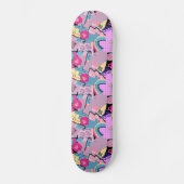 Graffiti Urban Streetwear Pattern  スケートボード (正面)