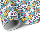 Graffiti Wall ラッピングペーパー (ロールコーナー)