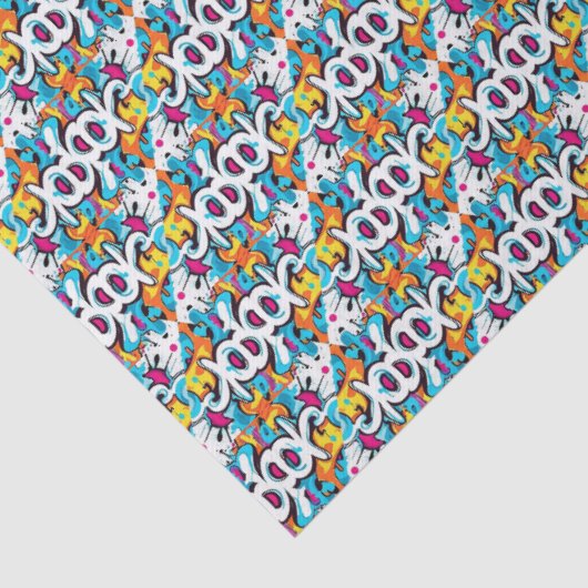 Graffiti Wall 薄葉紙 (詳細)