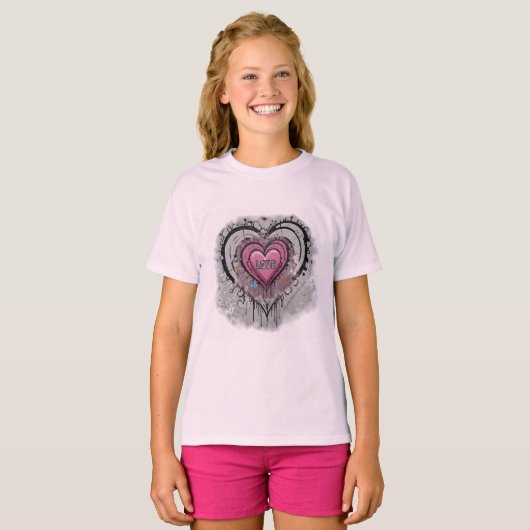 Graffti LOVE Tシャツ (正面フル)