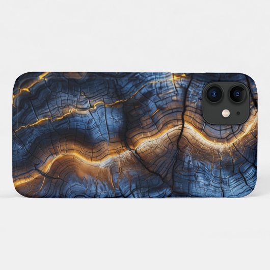 Grafisches Holzdesign Case-Mate iPhoneケース (裏面(横))