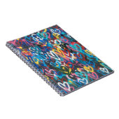 Grafitiハート ノートブック (右側)