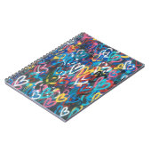 Grafitiハート ノートブック (左側)