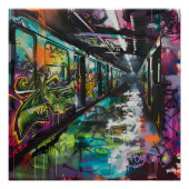 Grafiti Urbano: Arte en Movimiento en el Metro ポスター (正面)