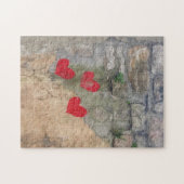 Grafittiハート ジグソーパズル (横)