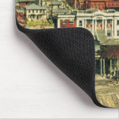 Grafton、WV: B&Oの場所、Willardのホテル マウスパッド (コーナー)