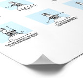 Graham Harropによる初心者ポスター用スキー信号 ポスター (角)