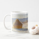 Grainstack in Morning, Snow Effect by Claude Monet コーヒーマグカップ<br><div class="desc">Grainstack in the Morning,  Snow Effect (1891) by Claude Monetはヴィンテージ印象派のアートで素晴らしあ絵画る。農園の小麦畑に干し草が積もった冬の景色が雪に影を落とす。アーティストについて：クロード・モネ(1840-1926)は印象派の運動の創始者であフランスのり絵画、その絵画の大部分は「空中に浮かぶ」（野外に浮かぶ）スタイル印象派の風景である。</div>
