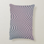 Grainy psychedelic background. Zebra stripe patter アクセントクッション (裏面(縦))