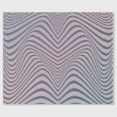 Grainy psychedelic background. Zebra stripe patter ラッピングペーパー (フラット)