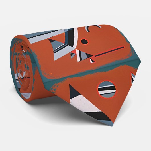 Grais by Wassily Kandinsky:レトロアートの再定義 ネクタイ (ロール)