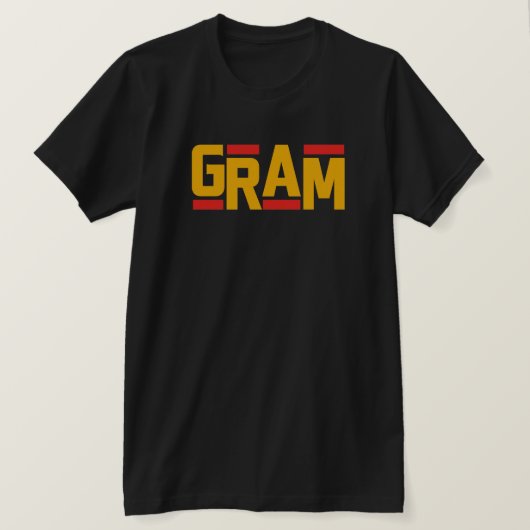 GRAM/EPMDマッシュアップティー Tシャツ (デザイン正面)