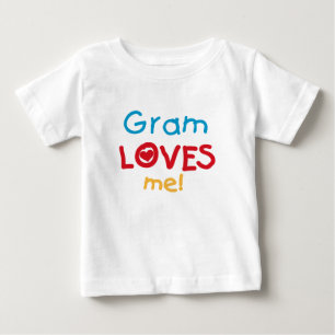 Gram Loves Me Tシャツとギフト ベビーTシャツ