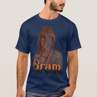 Gram Parsons Outlaw Country Cosmic Americana Tribu Tシャツ