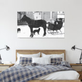 Graman Johnson Canvasプリントサイズ（63.00インチx 36.63インチ） キャンバスプリント (インサイチュ (寝室))