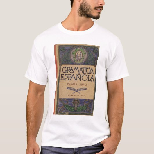 Gramatica Espanolaによって印刷されるメキシコ1949年 Tシャツ (正面)