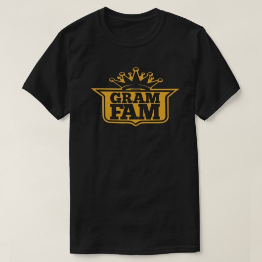 GramFamティー Tシャツ (デザイン正面)