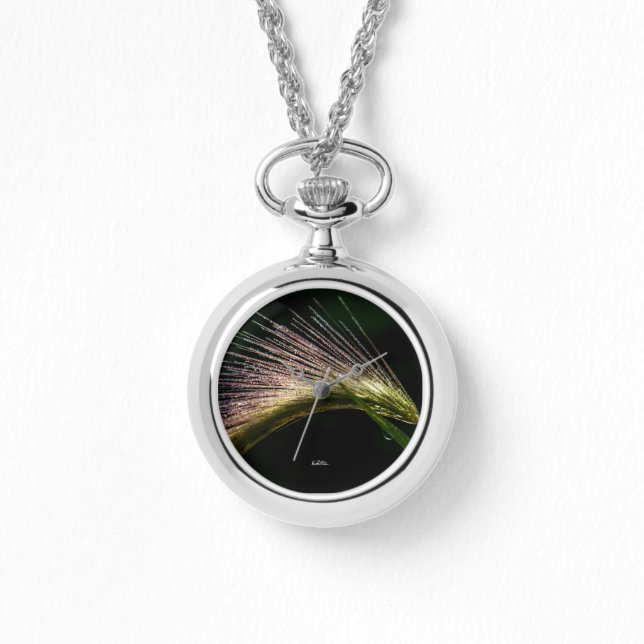 graminée avec la rosée 腕時計 (正面)