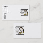 GrammaのレトロのTシャツおよびギフト 名刺 (正面/裏面)