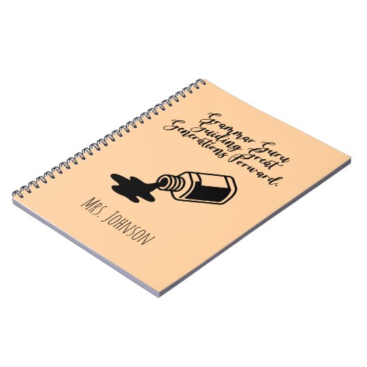 Grammar Guru Guiding Great Generations Forward ノートブック (左側)