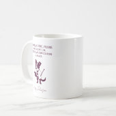 Grammar Guru Prose Connoisseur Passionate Educator コーヒーマグカップ (正面左)