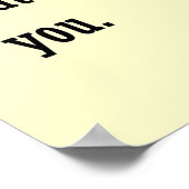 Grammar Lady Watching Postcards ポスター (角)