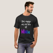 Grammar Meckern The Only Mimimi Tシャツ (正面フル)
