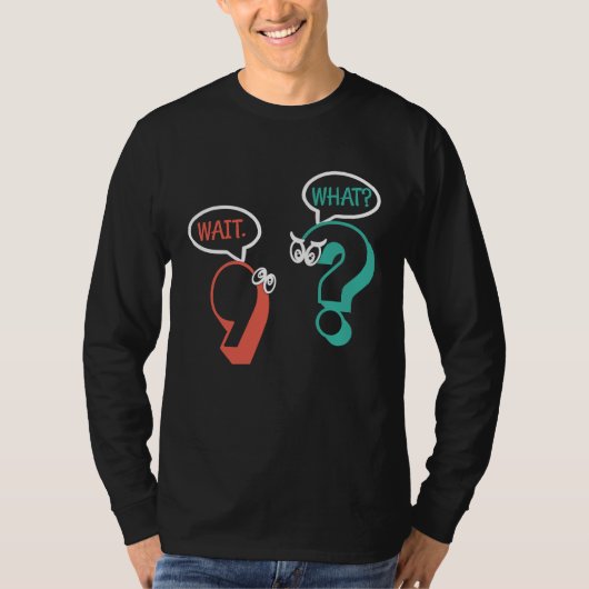 Grammar Punctuation  for teachers Tシャツ (正面)