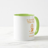 Grammar Superpower English Teacher Fun Design マグカップ (正面右)