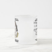 GrammieのレトロのTシャツおよびギフト フロストグラスマグカップ (中央)