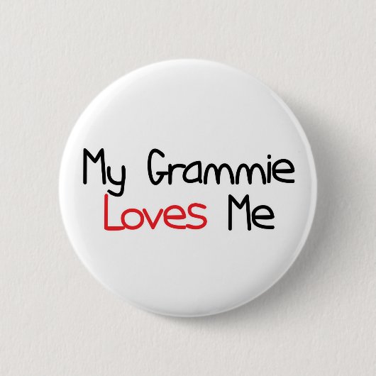 Grammieは私を愛します 缶バッジ (正面)