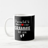 Grammie Est 2026 Promoted To Grammie 2026 For Gram コーヒーマグカップ (左)