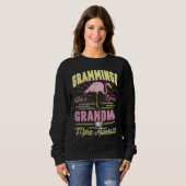 Grammingo Like A Normal Grandma Only More Awesome スウェットシャツ (正面フル)