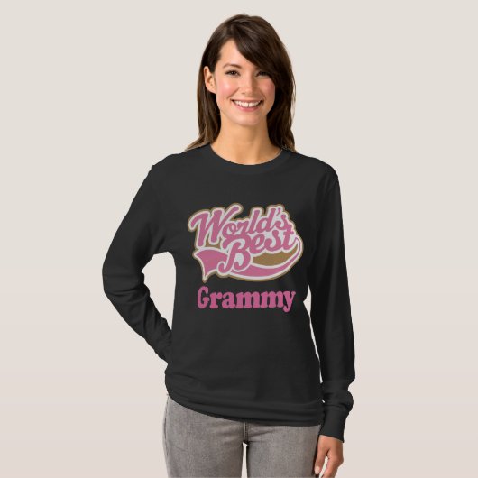 Grammyのギフトのピンク Tシャツ (正面フル)
