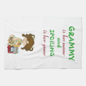 Grammyの台所タオルの祖母のギフト キッチンタオル (横)