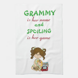 Grammyの台所タオルの祖母のギフト キッチンタオル