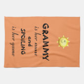 Grammyの台所タオルの祖母のギフト キッチンタオル (横)